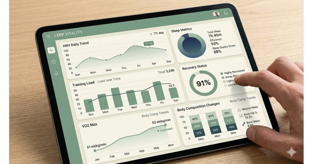 Biohacking fitness, data-driven training