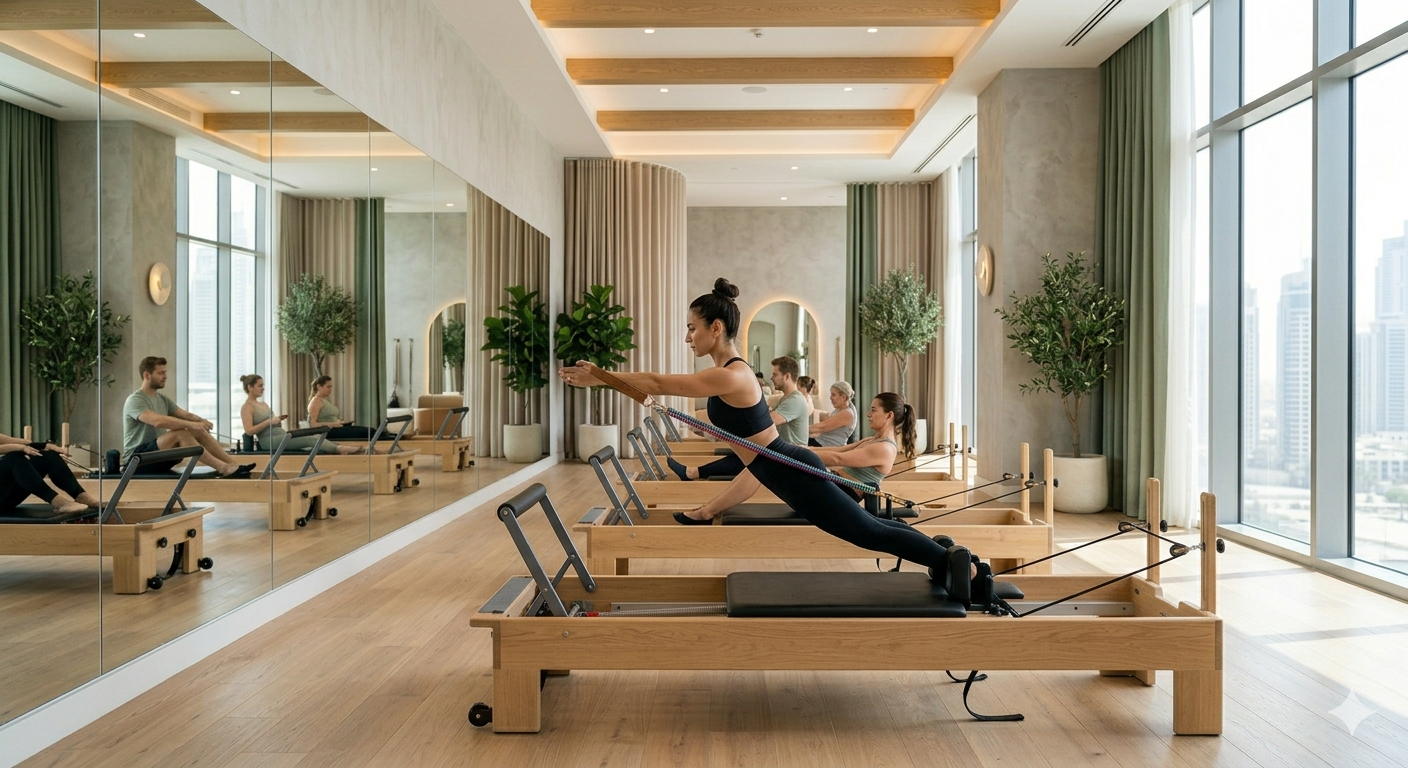 You are currently viewing The Reformer Pilates Boom in Dubai 2026. Form Fest, Studios & Everything You Need to Know